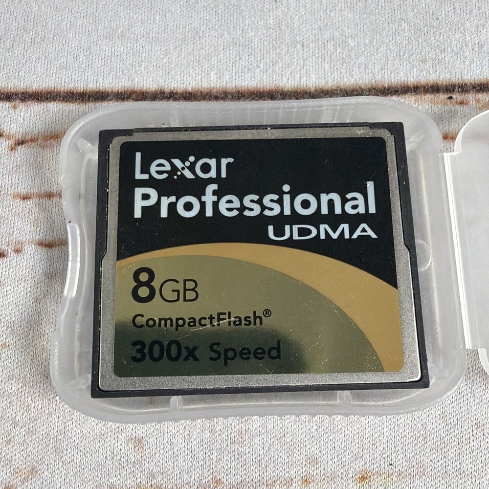 Lexar Professional 400x UDMA 8GB CF Card - Reliable Data Transfer Speed